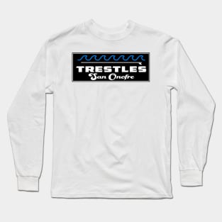 Trestles San Onofre California Long Sleeve T-Shirt